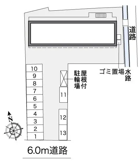 ★手数料０円★上田市常田　月極駐車場（LP）